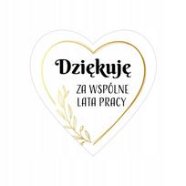 Lipdukai „Širdelės – Ačiū už bendrus darbo metus“, 48 vnt.
