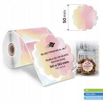 Lipnios etiketės B3, Phomemo M110/M200/M220/M221, 50x50 mm