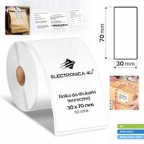 Lipnios etiketės B3, Phomemo M110/M200/M220/M221, 30x70 mm