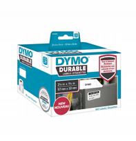 Lipnios etiketės DYMO Durable 57 x 32 mm, 800 vnt.
