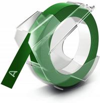 Lipni juostelė Dymo Omega 3D, 9 mm, žalia