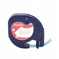 Lipni juostelė DYMO LetraTag, 12 mm x 4 m, su gėlėmis, 59424FW