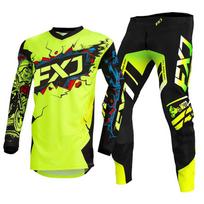 motokroso pavarų komplektas vaikams 4 5 6 7 8 9 10 11 12 13 metų Jaunimas vaikas Motociklas berniukas Mergaitė Jersey Pant Kits lenktyninis kostiumas Visureigis Enduro MX MTB L-24