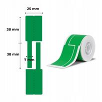 Lipdukai kabeliams NIIMBOT, žali, 25x76 mm, 200 vnt., tinka B1, B21/B21