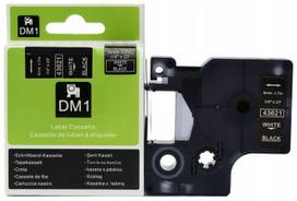 Lipni juostelė DYMO D1 43621, 6 mm x 7 m, juoda