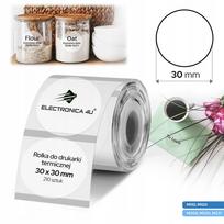 Lipnios etiketės Phomemo M110/M120/M200/M220/M221, 30x30 mm