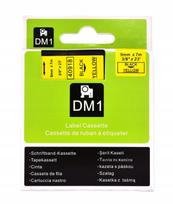 Lipni juostelė Dymo 40918 S0720730, 9 mm, geltona su juodu užrašu