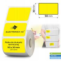 Lipnios etiketės B3, Phomemo M110, M200, M220, M221 spausdintuvams, 50x30 mm