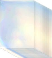 Holografiniai lipnūs A4 lipdukai, 20 lapų, tinkami spausdintuvams