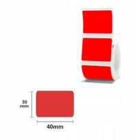 Lipdukai NIIMBOT, raudoni, 40x30 mm, 230 vnt., tinka B1, B21/B21 Pro, B3S