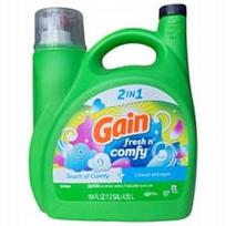 Skalbimo gelis Gain Fresh n' Comfy, universalus, 4,55 l, 107 skalbimų