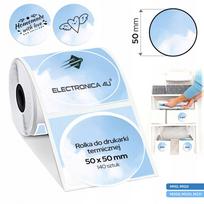 Lipnios etiketės Phomemo M110/M120/M200/M220/M221, 50x50 mm