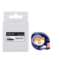 Juosta Dymo Letra Tag 18770, balta, 12 mm, 2 m