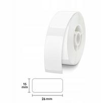 Lipdukai NIIMBOT, balti, 15x26 mm, 230 vnt., tinka D11/D110/D101/H1S