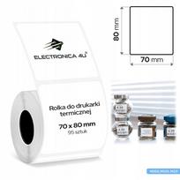 Lipnios etiketės Phomemo M200/M220/M221 spausdintuvui, 70x80 mm