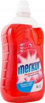 Skalbimo gelis spalvotiems drabužiams Merkur, 3 l, 60 skalbimų
