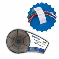 Vinilo juosta Brady BM21-750-595-WT, balta, 19,05 mm x 6,4 m, spausdintuvams