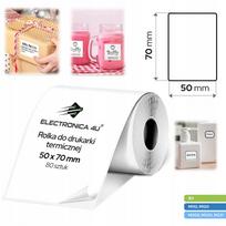 Lipnios etiketės B3, Phomemo M110/M200/M220/M221, 50x70 mm
