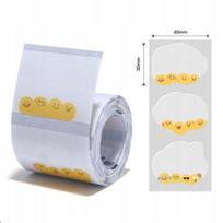 Lipdukai Niimbot T 41x31 mm, 220 vnt., su emoji, skirti B21, B21S, B3, B1S