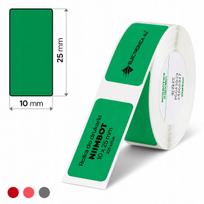 Lipnios etiketės Niimbot D11/D110/D101/H1S, 10x25 mm, terminės