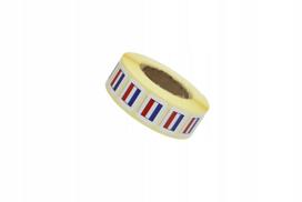 Lipnios vėliavėlės etiketės, 20x15 mm, 1000 vnt., Nyderlandų vėliava, kainų žymekliai