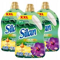 Skalbinių minkštiklis Silan Aromatherapy Fascinating Jungle, 3 x 2,772 l, 378 skalbimų