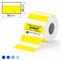 Lipnios termopopieriaus etiketės Niimbot B1/B21/B3S/B31, 50x30