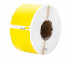 Termolipnios etiketės DYMO LW 99012, 36x89 mm, geltonos, 260 vnt., S0722400