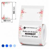 Lipnios terminės etiketės Niimbot B1/B4/B21/B3S/B31, 50x90