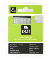 Juostelė Dymo 40920, 9 mm, permatoma, balti užrašai