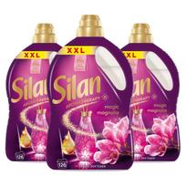 Skalbinių minkštiklis Silan Aromatherapy Magic Magnolia, 3 x 2,77 l, 378 skalbimų