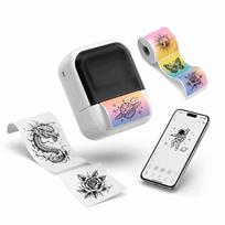 Nešiojamas mini Bluetooth etikečių spausdintuvas