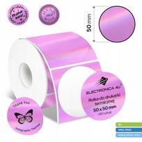 Lipnios etiketės B3, Phomemo M110/M200/M220/M221, 50x50 mm