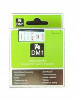 Etiketė DYMO 45015 S0720550, 12 mm, balta su raudonu tekstu
