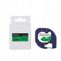 Plastikinė Dymo Letra Tag 59425 juostelė, 12 mm x 4 m, žalia (S0721640)