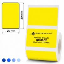 Lipnios terminės etiketės Niimbot B21/B1/B4/B3S/B31, 30x20 mm