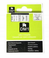 Lipni juostelė Dymo 43610 S0720770, 6 mm, permatoma, juodas užrašas