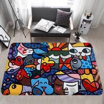 Britto greitai džiūstanti indų durų kilimėlis, skalbiamas, neslystantis, svetainės sofos kėdžių zonos kilimėlis, virtuvės durų kilimėlis, plotinis kilimas 40x60cm white