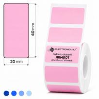 Lipnios termo etiketės Niimbot B21/B1/B4/B3S/B31, 40x20