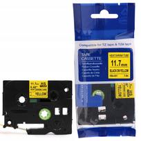 Termo susitraukianti juosta Brother HSe631, 11,7 mm, geltona