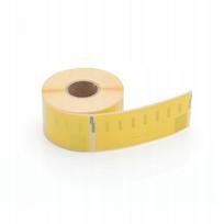 Geltonos popierinės etiketės, suderinamos su Dymo 99012, 36 x 89 mm, S0722400