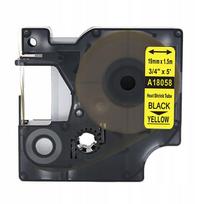 Šiluminio susitraukimo juosta 19 mm x 1,5 m, geltona, DYMO RHINO S0718060 (A18058)