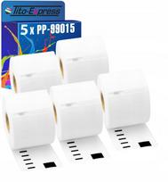 Terminės etiketės DYMO LW 99015 S0722440, 54x70 mm, 320 vnt.