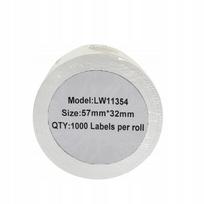 Lipdukai DYMO LW 11354 S0722540, 57 x 32 mm, 1000 vnt.