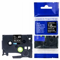 Lipni juostelė Brother TZe-345/TZ-345/AZ-345, 18 mm, juoda