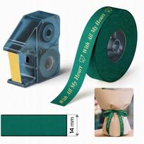 Juostelė NIIMBOT B18 N1 žalia su auksine termo juostele, 14 mm