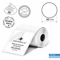 Lipnios etiketės Phomemo M110/M120/M200/M220/M221, 30x30 mm