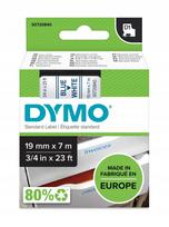 Etiketės juostelė DYMO D1 19 mm x 7 m, mėlyna ant baltos, 45804, S0720840