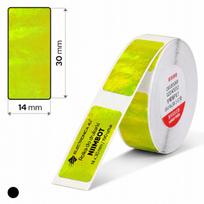 Lipnios auksinės etiketės spausdintuvui Niimbot B18 N1, 14x30 mm