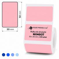 Lipnios termopopieriaus etiketės Niimbot B1/B21/B3S/B31, 50x30